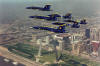 Blue Angels Over St. Louis Arch